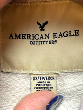 Load image into Gallery viewer, American Eagle Shirt Adult Extra Small Gray Hooded Outfitters Embroidery Mens
