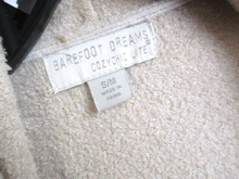 Load image into Gallery viewer, Barefoot Dreams Sweater Womens Small Tan CozyChic Lite Cardigan Waterfall Nylon
