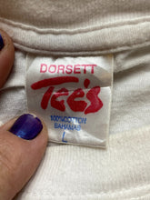 Load image into Gallery viewer, VTG Bahamas Shirt Womens Large White Bad to the Bone Pirate Skull 80s Crossbones
