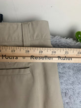 Load image into Gallery viewer, FJ FootJoy Pants Adult 38x32 Light Tan Straight Leg Flat Front Spandex Chino Men
