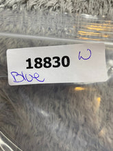 Load image into Gallery viewer, Ashley Stewart Sweater Womens 26 Blue Rayon Nylon Cropped Cardigan Zip Up Plus
