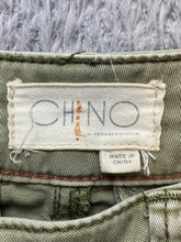 Load image into Gallery viewer, Chino by Anthropologie Pants Womens 4 (31x24) Light Sage Wide Leg Crop Baggy
