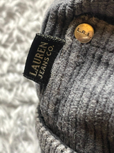 Load image into Gallery viewer, Ralph Lauren Jeans Womens 8 (29x28.5) Gray Straight Leg Corduroy Spandex Stretch
