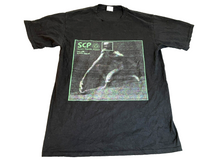 Load image into Gallery viewer, SCP 096 Shirt Adult Medium Black Shy Guy Terminal View Fictional Grunge Mens
