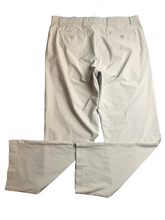 Load image into Gallery viewer, FJ FootJoy Pants Adult 38x32 Light Tan Straight Leg Flat Front Spandex Chino Men
