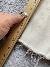 Load image into Gallery viewer, BDG Urban Outfitters Jeans Adult 29x28 White A-Wide Raw Hem Baggy Hip Hop Mens
