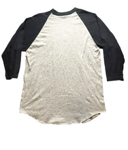 Load image into Gallery viewer, Texas Longhorns Shirt Adult Medium Gray Black Raglan Sportswear Augusta Mens
