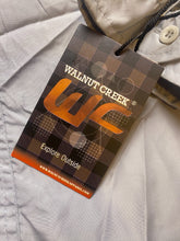 Load image into Gallery viewer, Walnut Creek Shirt Adult 4XL Gray Long Sleeve Button Up Pocket Men NWT
