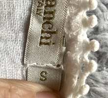 Load image into Gallery viewer, Laura Bianchi Shirt Womens Small White Tank Lace Trim Italy Boho Linen Lady
