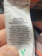 Load image into Gallery viewer, Lauren Ralph Lauren Shirt Womens Medium Peach Teal Button Up Flannel Plaid Lady
