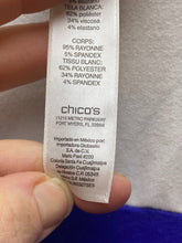 Load image into Gallery viewer, Zenergy Chicos Sweater Womens 3 (XL) Black White Colorblock Poncho Rayon Spandex
