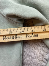 Load image into Gallery viewer, The North Face Sweatshirt Womens Medium Mint Green Fleece Embroidered Oversized
