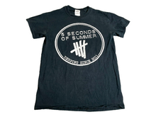 Load image into Gallery viewer, 5 Seconds Of Summer Shirt Adult Small Black Derping Since 2011 5SOS Band Mens
