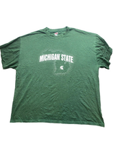 Load image into Gallery viewer, Michigan State Spartans Shirt Adult 2XL XXL Forest Green NCAA Sportswear Mens
