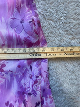Load image into Gallery viewer, Meghan Matthews Dress Womens 8 Medium Purple Floral Boho Peasant Maxi Whimsical
