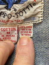 Load image into Gallery viewer, Vintage Filippo Totti Jacket Adult Medium Blue Denim Button Up Trucker Jean Mens
