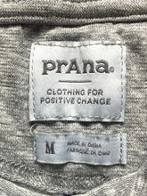 Load image into Gallery viewer, PrAna Shirt Womens Medium Gray Cozy Up Barmsee Tank Cowl Neck Solid Ladies
