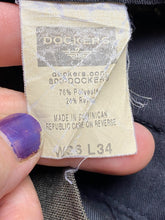 Load image into Gallery viewer, Dockers Pants Adult 36x34 Light Brown Pleated Straight Leg Trouser Dress Mens
