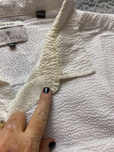 Load image into Gallery viewer, Oak Shirt Adult 3XL XXXL White Cool &amp; Dry Seersucker Button Up Casual Mens
