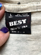 Load image into Gallery viewer, VTG Wisconsin Shirt Womens Large Gray Single Stitch Funny Cow Farm 90s Ladies
