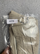 Load image into Gallery viewer, FJ FootJoy Pants Adult 38x32 Light Tan Straight Leg Flat Front Spandex Chino Men
