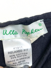 Load image into Gallery viewer, Ulla Popken Dress Womens 28/30 Black Gothcore Sheer Trim Halloween Rayon Lady
