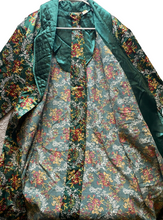 Load image into Gallery viewer, VTG Victorias Secret Robes Womens Pettie Small Kimono Quilted Shawl Gold Label
