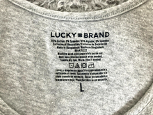 Load image into Gallery viewer, Lucky Brand Shirt Womens Large Tank Sleeveless Round Neck Stretch Spandex Ladies

