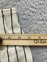 Load image into Gallery viewer, VTG Russell Baseball Pants Youth Small (27x18.5) Ivory Navy Athletic 70s 80s Boy
