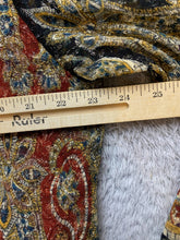 Load image into Gallery viewer, Chicos Jacket Womens 3 Large Lace Black Gold Hippie Peasant Boho Plus Ladies
