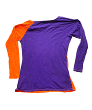 Load image into Gallery viewer, Clemson Tigers Shirt Womens Large Purple Orange College NCAA Sportswear Ladies
