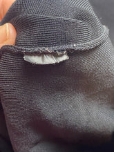 Load image into Gallery viewer, ZARA Dress Womens Medium Black Fitted Bodycon Ribbed Knit Mini Casual Mesh Trim
