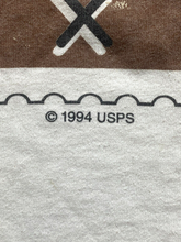 Load image into Gallery viewer, VTG USA Texas Shirt Adult Large Single Stitch USPS 1845 Commemorative Stamp 90s
