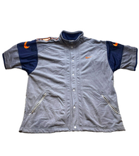 Load image into Gallery viewer, Vintage Nike Jacket Adult Extra Large Gray Snaps Pockets Swoosh USA Athletic Men
