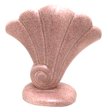 Load image into Gallery viewer, Red Wing Pottery Vase Shell Fan Pink Speckled Vintage No. 899 Lavender 7.5" Tall
