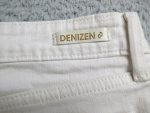 Load image into Gallery viewer, Levis Denizen Jeans Womens 28x26.5 White Low Rise Jegging Tapered Casual Ladies
