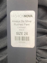 Load image into Gallery viewer, Fashion Nova Pants Women 2XL (36x30.5) Ruched Spandex Stretch Always Be Mine NWT
