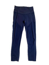 Load image into Gallery viewer, Lululemon Leggings Womens 27X24.5 Navy All The Right Places Cropped Workout Lady
