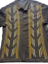 Load image into Gallery viewer, Michael Irvin 88 Shirt Adult 3XL XXXL Brown Designer Retro Knit Rayon Mens
