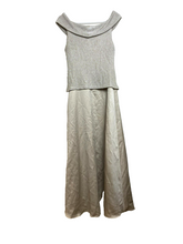 Load image into Gallery viewer, VTG Arianna by Rachel Kaye Dress Womens 10 Gold Champagne Evening Gown Party
