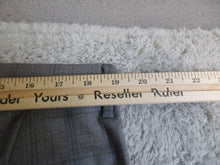 Load image into Gallery viewer, Vitali Pants Adult 36x29 Gray Plaid Flat Front Straight Leg Trouser Dress Mens
