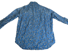 Load image into Gallery viewer, Mountain Products Corp Shirt Adult Medium AOP Paisley Flower Button Up Mens
