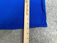 Load image into Gallery viewer, Fayetteville Woodpeckers Shirt Womens Medium Blue MiLB Baseball USA Flag Ladies
