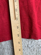 Load image into Gallery viewer, Soft Surroundings Shirt Womens Extra Small Red Danielle Oversized Lagenlook Boho
