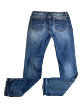 Load image into Gallery viewer, Driftwood Jeans Womens 28x31 Blue Whiskered Classic Fit Denim Spandex Stretch
