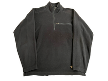 Load image into Gallery viewer, Mountain Hardwear Sweater Adult Medium Black 1/2 Zip Mock Neck Sherpa Fleece Men
