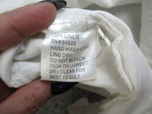 Load image into Gallery viewer, JMP Shirt Womens Medium Half Sleeve Plain Casual Linen Blouse V-Neck Ladies
