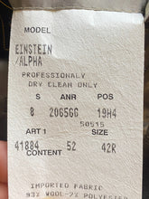 Load image into Gallery viewer, Hugo Boss Two Piece Suit Adult 42R Gray  Einstein Wool Jacket And Pants Men
