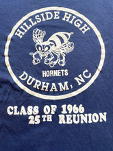 Load image into Gallery viewer, VTG Hornets Shirt Adult Medium Blue Hillside High Durham NC Single Stitch 1991
