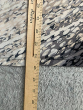 Load image into Gallery viewer, Easywear by Chico's Womens 3 Gray Tan Spandex Stretch Boxy Blouse Plus Ladies
